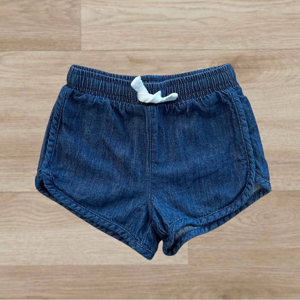 Garanimals Toddler Girls’ Dark Wash Denim Shorts Size 2T